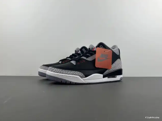 DN3707-010 Cement 3 Black Air Jordan 0515